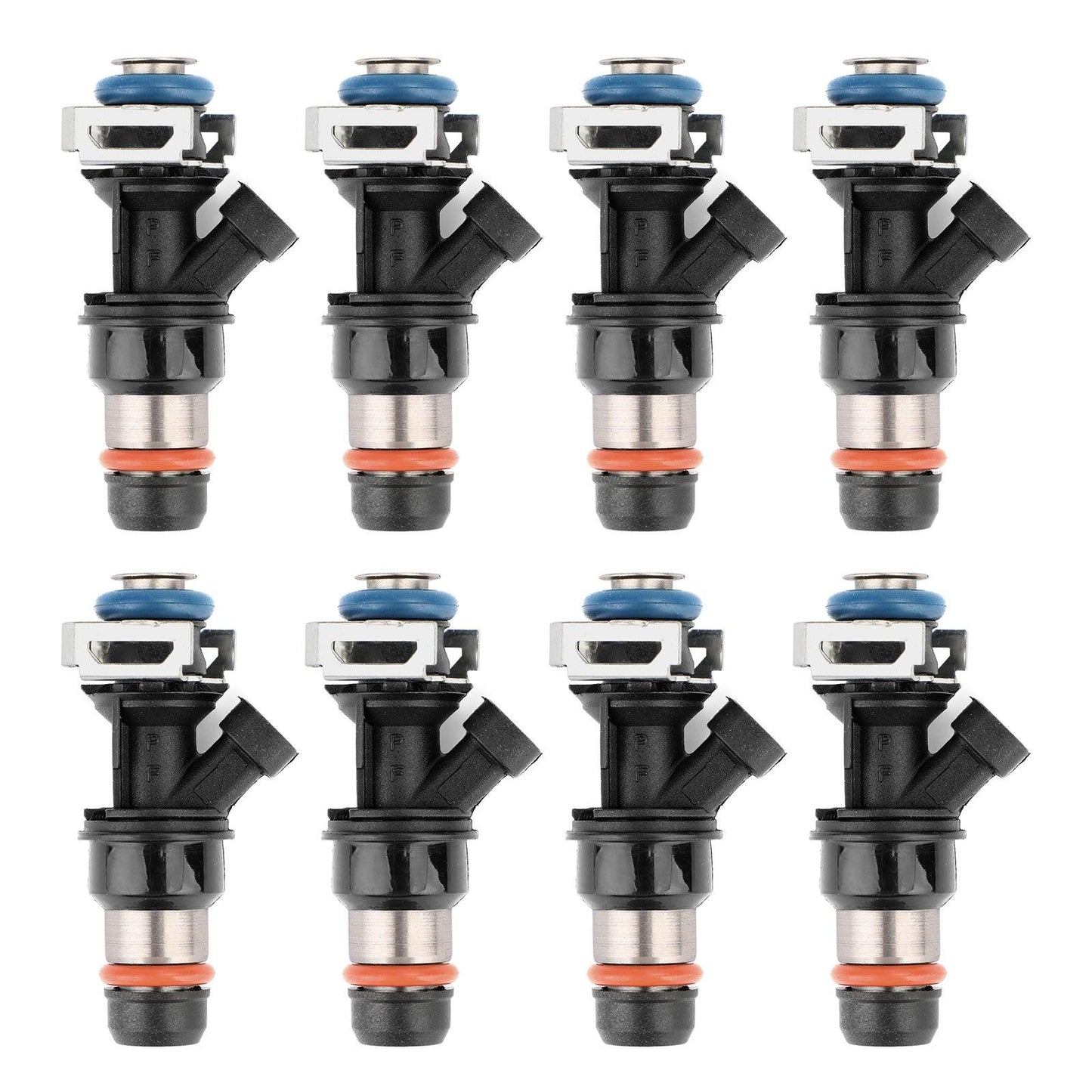 8PC Oem Fuel Injectors 25317628 For 99-06 Chevy Silverado Suburban 5.3 - ONESOOP