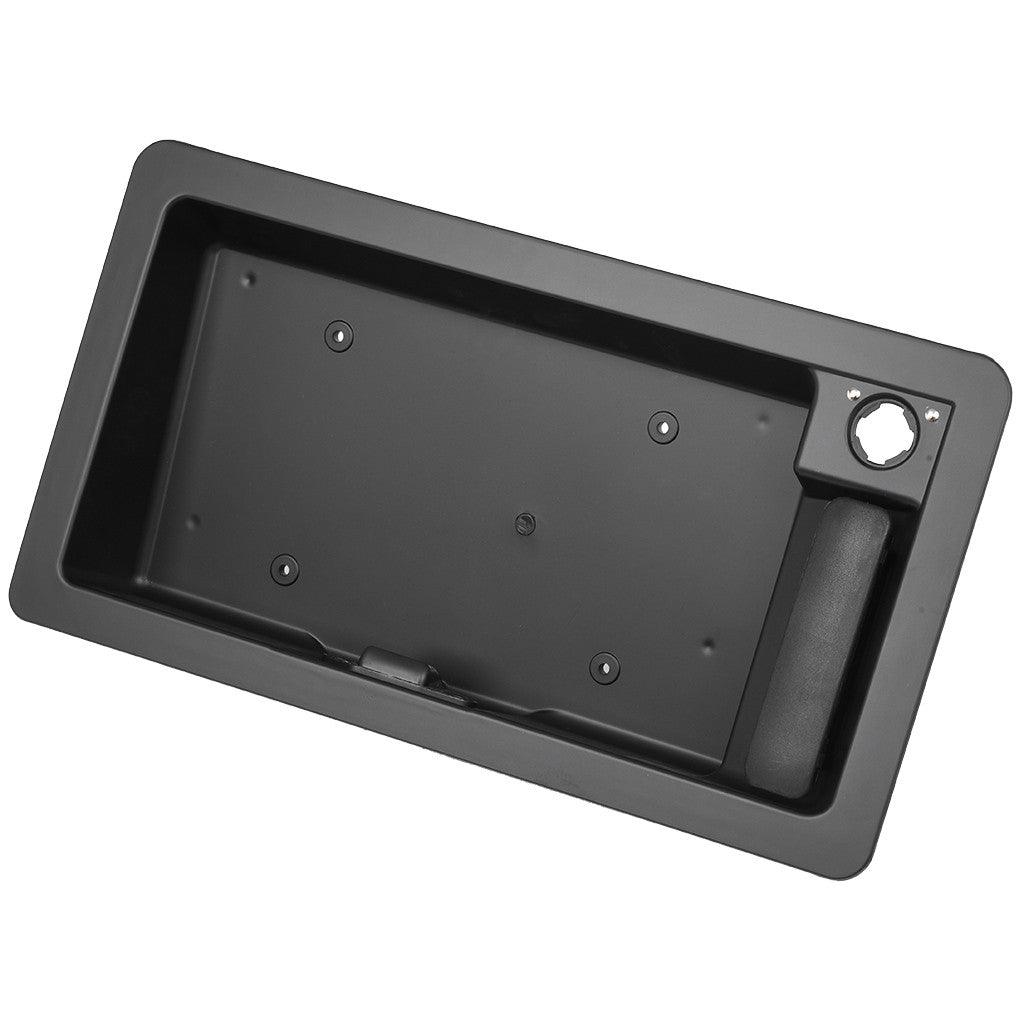For Ford E-150/E-250/E-350 2005-2007 E-450 2006-2007 Outside Cargo Door Handle With License Plate Holder Bracket Generic - ONESOOP