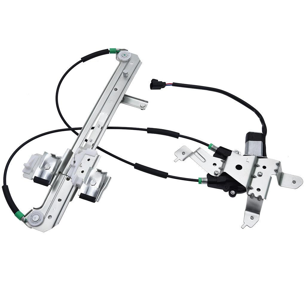 Rear Left Window Regulator W/Motor For Cadillac Escalade 02-06 Chevrolet Tahoe 00-06 GMC Yukon 00-06 V8 5.3L 4.8L 6.0L Sport Utility Generic - ONESOOP