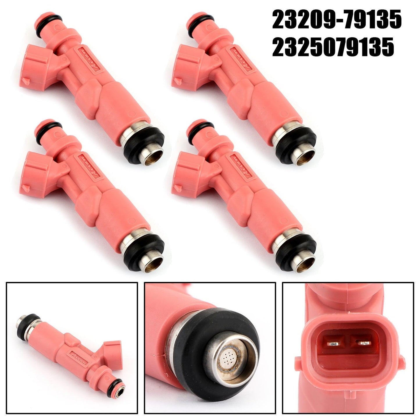 4PCS Fuel Injectors 23250-75080 For Toyota Tacoma 2.4L 2.7L 1999-2004 4Runner 2.7L 1999-2000 - ONESOOP