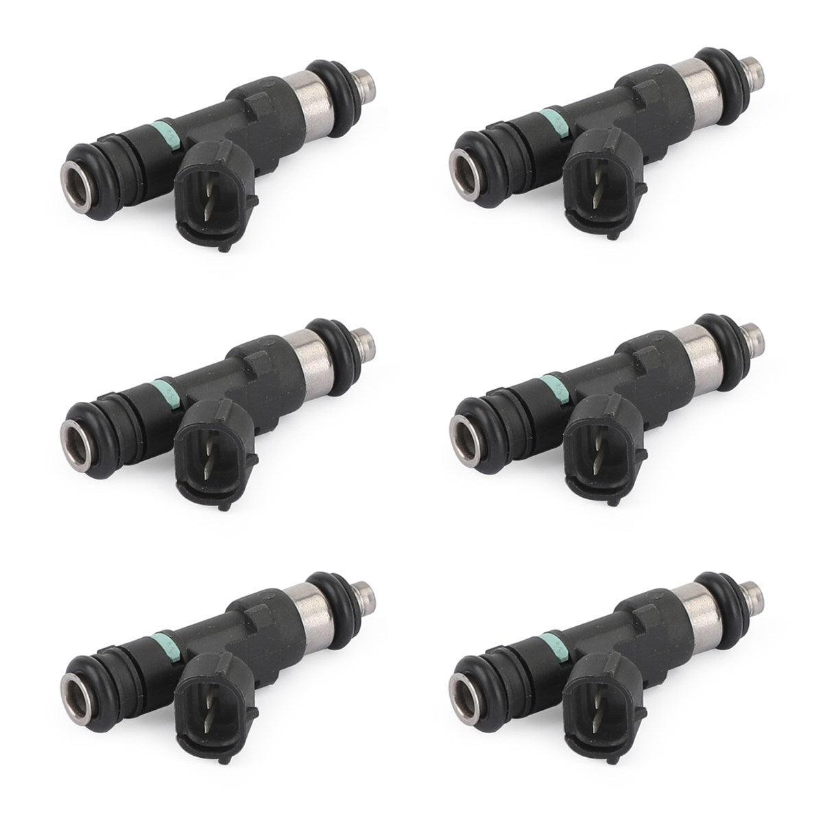 1/6PCS Fuel Injectors 0280158007 For Nissan Frontier/Xterra/Pathfinder 4.0 V6 Pathfinder Armada/Titan/Armada 5.6L V8 16600-7S000 - ONESOOP