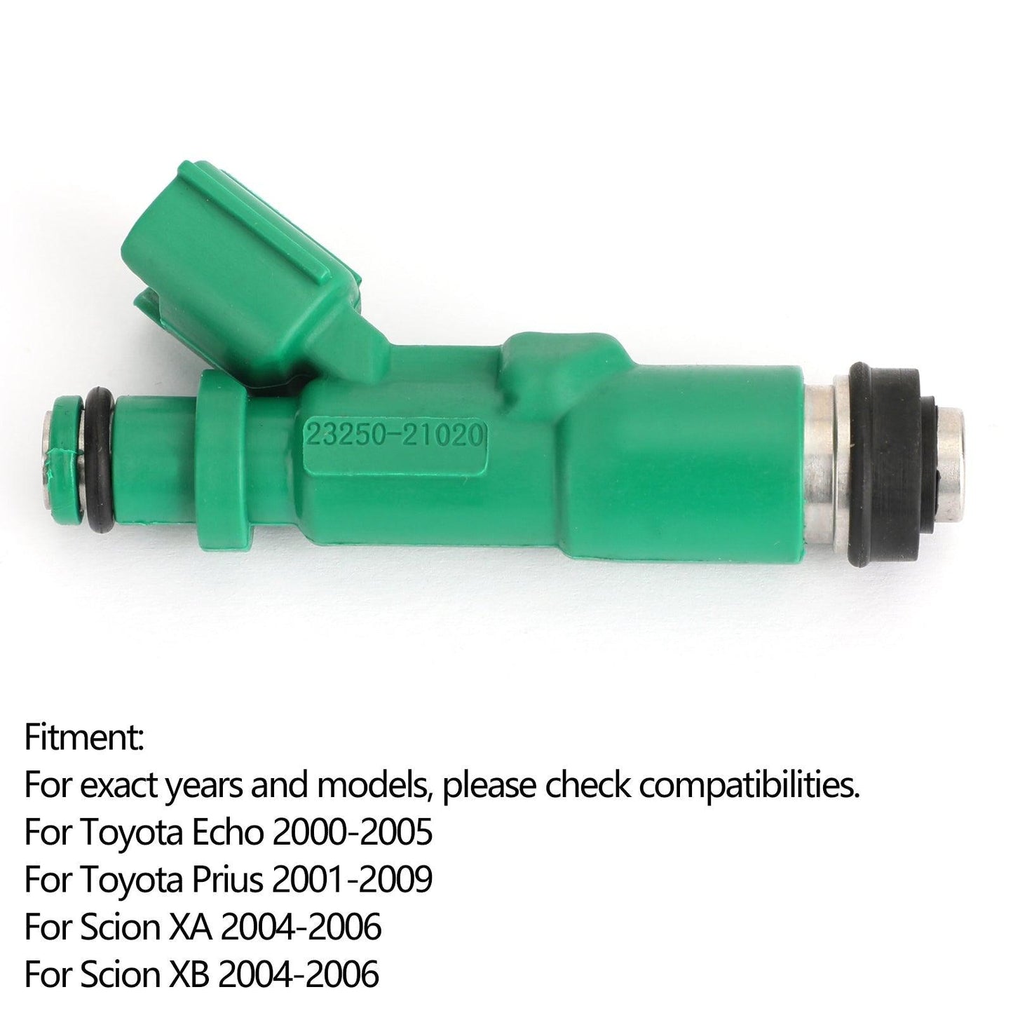 4PCS Fuel Injectors 23250-21020 For Toyota Echo 2000-2005 Prius 2001-2009 Scion XA XB 2004-2006 - ONESOOP