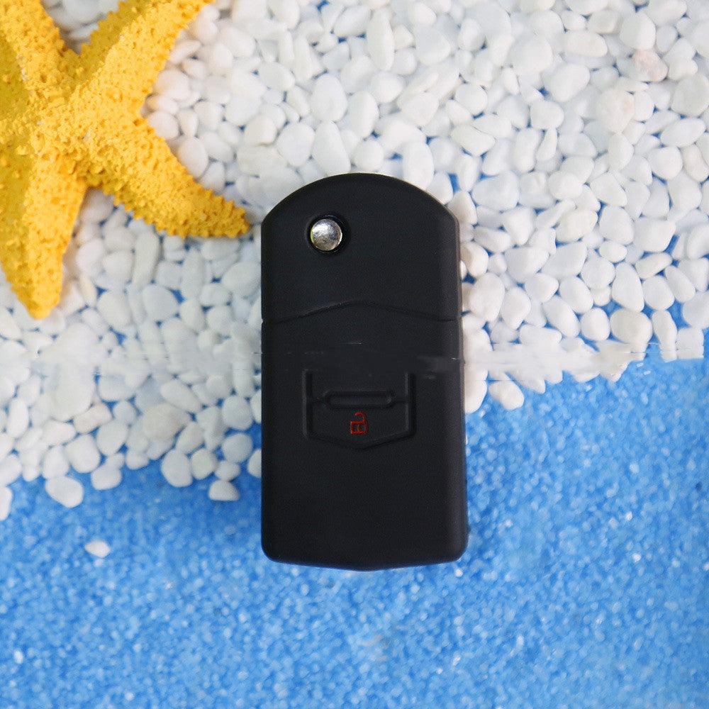For Mazda 2 3 5 6 Fold Stack 2 Key Cover Silicone Anti-fall Protective Cover Car Anti-theft Device Key Bag Generic - ONESOOP