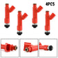 Fuel Injectors 1001-87F90 1ZZFE 2ZZGE For Toyota 1.8L Lotus Exige Celica Corolla Matrix MR2 Spider Yaris Scion - ONESOOP