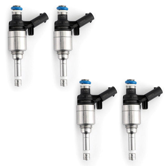 4PCS Fuel Injectors 0261500076 For 2008-2015 Audi A4 A3 A5 TT VW T5 Eos CC 2.0L Turbo - ONESOOP