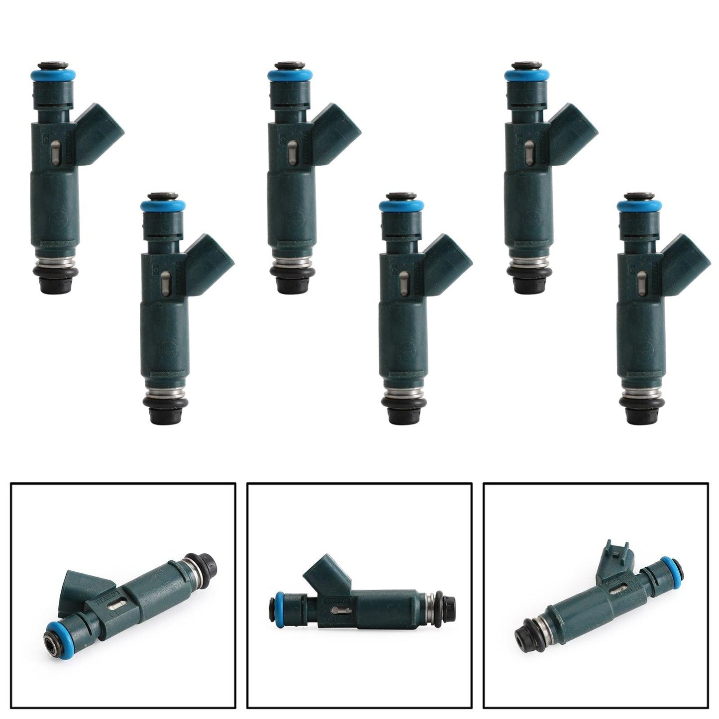 1/6PCS Fuel Injectors 2M2E-A7B For Mazda 6 MPV 3.0L 2002-2008 2M2EA7B - ONESOOP