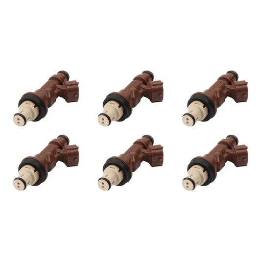 6X 23250-62040 Fuel Injectors For Toyota Tacoma Tundra 4Runner 3.4L V6 - ONESOOP