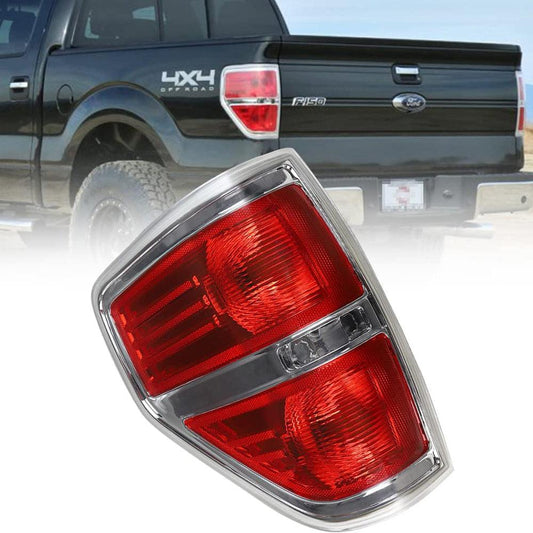 2009-2014 Ford F-150 Pickup Truck Taillights F150 Housing Assembly Styleside Replacement Rear Light Brake Lamps BL3Z13405B/FO2818143/AL3Z13405A - ONESOOP