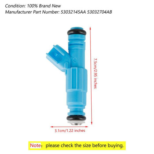 1/8PCS Fuel Injector 53032704AB For 2001-2007 DAKOTA RAM 1500 Chrysler 4.7L V8 53032145AA - ONESOOP