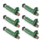 1/6PCS Fuel Injectors 23250-66010 For 93-07 Land Cruiser Toyota 95-97 LX450 Lexus - ONESOOP