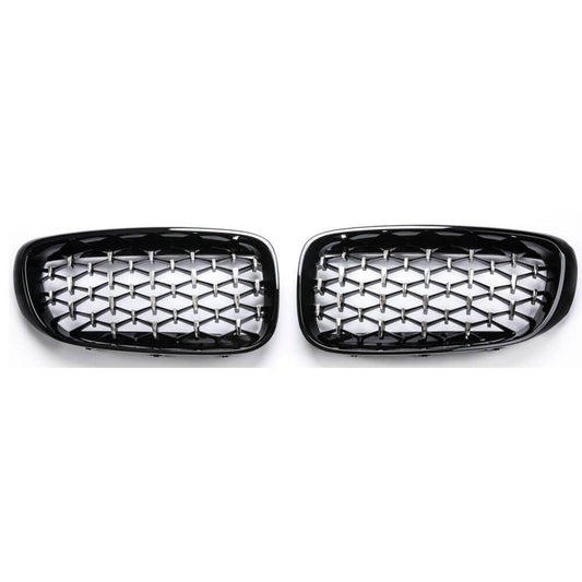 For BMW 4 Series Front Middle Grille Replacement Front Bumper Kidney Double Slats Generic - ONESOOP