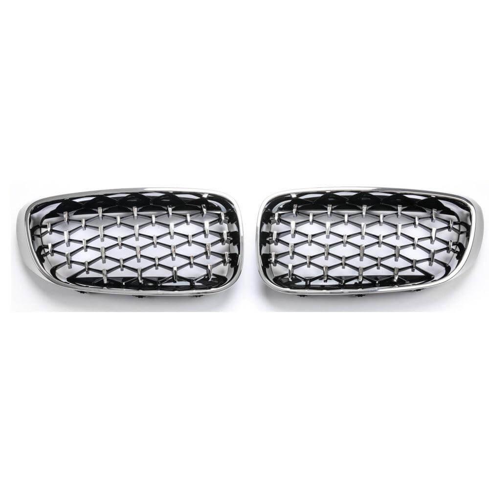 For BMW 4 Series Front Middle Grille Replacement Front Bumper Kidney Double Slats Generic - ONESOOP