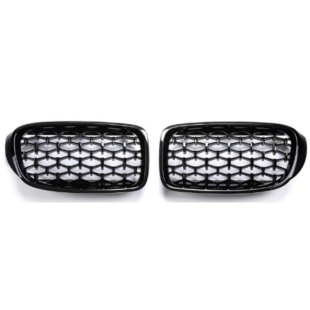 For BMW 4 Series Front Middle Grille Replacement Front Bumper Kidney Double Slats Generic - ONESOOP