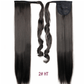 Velcro Wig ponytail straight hair Invisible Hair Extension - ONESOOP