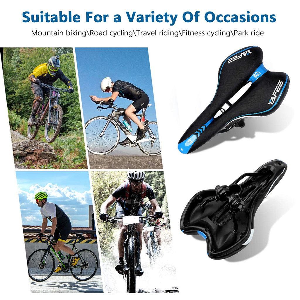 Professional Mountain Bike Seat Cushion Waterproof Shock Riding Seat - ONESOOP