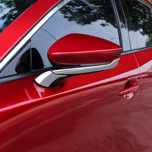 Mazda 3 Angkesila rearview mirror modified rear view mirror Anti-collision decorative bright strips Generic - ONESOOP