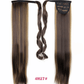 Velcro Wig ponytail straight hair Invisible Hair Extension - ONESOOP