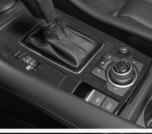 For Mazda 2020 Next Generation Anksela Atez Interior Modification Suede Gear Stickers - ONESOOP