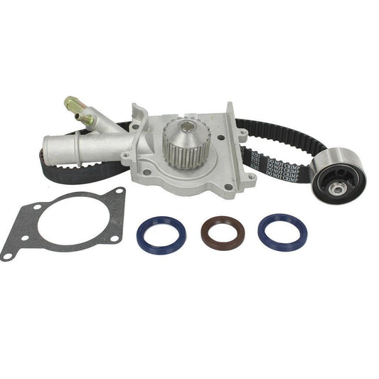 Timing Belt Water Pump Kit Fits For 00-04 Ford Focus LX Sedan 4-Door 2.0L SOHC Cu. 122 / VIN P Generic - ONESOOP