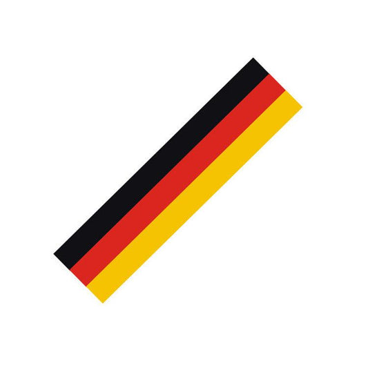 Steering Wheel German Flag Car Film Modified Steering Wheel Sticker Generic - ONESOOP