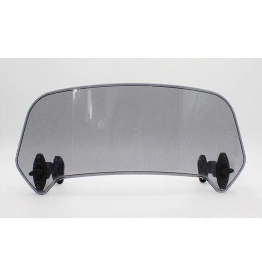 Universal Motorcycle Small Screen Windshield Install Heightened Clip On Wind Deflector Windscreen Generic - ONESOOP