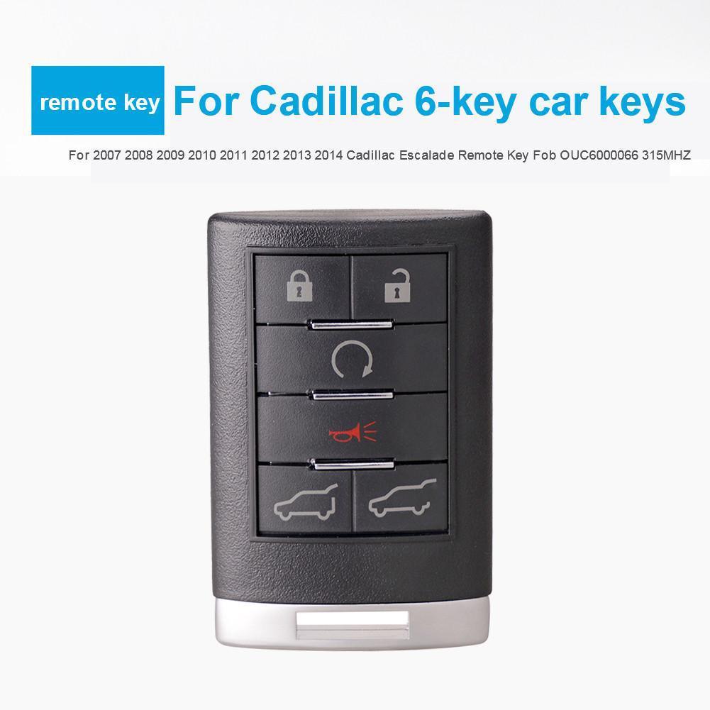 Fits For Cadillac Black Fashion 6 Key Car Keys Generic - ONESOOP