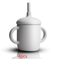 Baby Feeding Cup Straw Water Bottle Sippy Cup Silicone Baby Learning Drinkware Child Leak Proof Cup Kids Supplies - ONESOOP