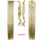 Velcro Wig ponytail straight hair Invisible Hair Extension - ONESOOP