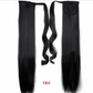 Velcro Wig ponytail straight hair Invisible Hair Extension - ONESOOP