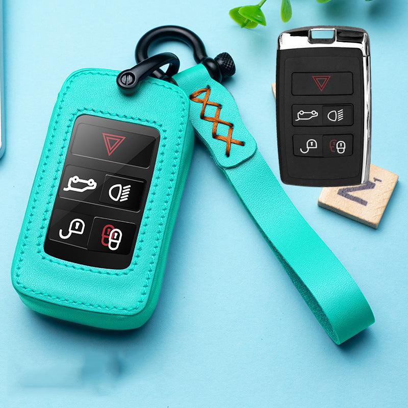 Car Leather Personalized Key Holster For Land Rover Generic - ONESOOP