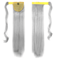 Velcro Wig ponytail straight hair Invisible Hair Extension - ONESOOP