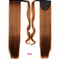 Velcro Wig ponytail straight hair Invisible Hair Extension - ONESOOP
