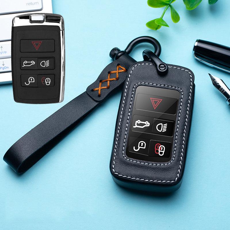 Car Leather Personalized Key Holster For Land Rover Generic - ONESOOP