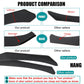 Universal Front Bumper Lip Body Kit Spoiler For Honda Civic BMW Benz Mazda GMC Generic - ONESOOP