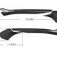 Mazda 3 Angkesila rearview mirror modified rear view mirror Anti-collision decorative bright strips Generic - ONESOOP