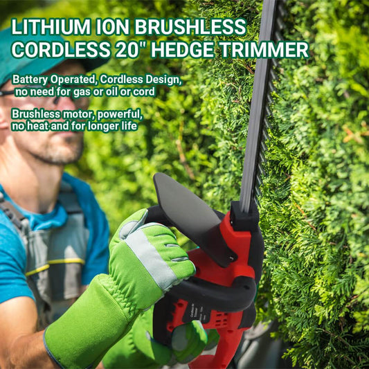 Lithium Battery Hedge Trimmer Brushless Hedge Machine Portable Household Charging - ONESOOP