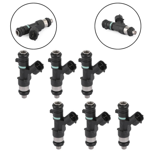 1/6PCS Fuel Injectors 0280158007 For Nissan Frontier/Xterra/Pathfinder 4.0 V6 Pathfinder Armada/Titan/Armada 5.6L V8 16600-7S000 - ONESOOP