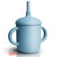 Baby Feeding Cup Straw Water Bottle Sippy Cup Silicone Baby Learning Drinkware Child Leak Proof Cup Kids Supplies - ONESOOP