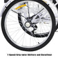 28pc 24 Inch White Adult Tricycle 7 Speed 3 Wheel EXW Price No Shipping Included - ONESOOP