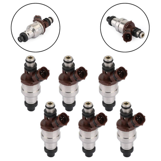 1/6pcs Fuel Injectors 23209-65020 For Toyota 4Runner Pickup 89-95 T100 93-94 - ONESOOP