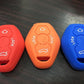 For X3 X5 X6 Z4 3 5 6 7 Series Silicone Key Case Car Key Case Remote Control Protection Bag Generic - ONESOOP