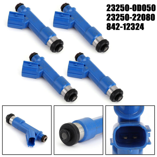 4PCS Fuel Injectors 23250-22080 For 2005-2008 Toyota Corolla Matrix 1.8L 1794CC I4/ 1795CC I4 23250-0D050 - ONESOOP