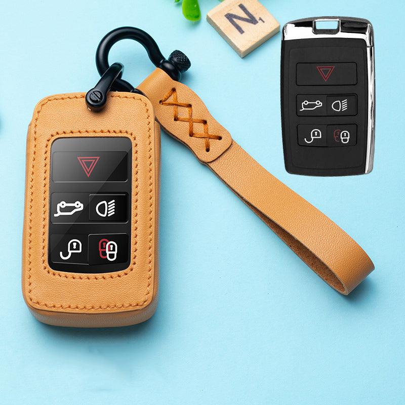 Car Leather Personalized Key Holster For Land Rover Generic - ONESOOP