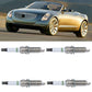 4pc Ignition Spark Plugs 41-110 Platinum 12621258 For Chevrolet Buick GMC Hummer Generic - ONESOOP