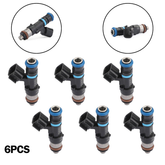 1/6PCS Fuel Injectors 0280158055 For Ford Explorer Ranger Mazda B4000 4.0L V6 - ONESOOP