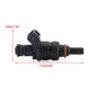 1/6PCS Fuel Injectors 1439800 For BMW 330CI 330I 530I 330XI 530I X3 X5 Z3 Z4 2001-2006 3.0L - ONESOOP