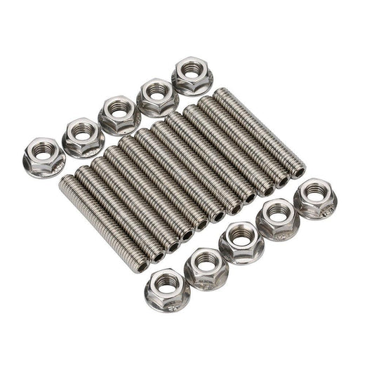For Ford 4.6 or 5.4 V8 engine Stainless Steel Exhaust Manifold Reinforcement Retaining Bolt Suite Generic - ONESOOP