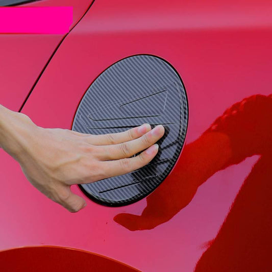 2020 Next Generation Mazda 3 Onksela Carbon Fiber Pattern Fuel Tank Cap Decorative Sticker Generic - ONESOOP