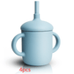 Baby Feeding Cup Straw Water Bottle Sippy Cup Silicone Baby Learning Drinkware Child Leak Proof Cup Kids Supplies - ONESOOP