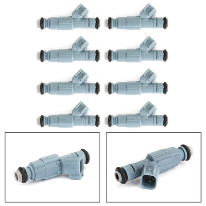 New Fuel Injectors 0280155849 For Chrysler Aspen 07 Dakota Durango Grand Cherokee 01-07 Ram 1500 02-07 Commander Mitsubishi Raider 06-07 4.7L V8 Upgrade 4 Nozzle - ONESOOP